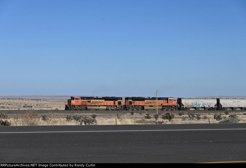 BNSF 8483 East